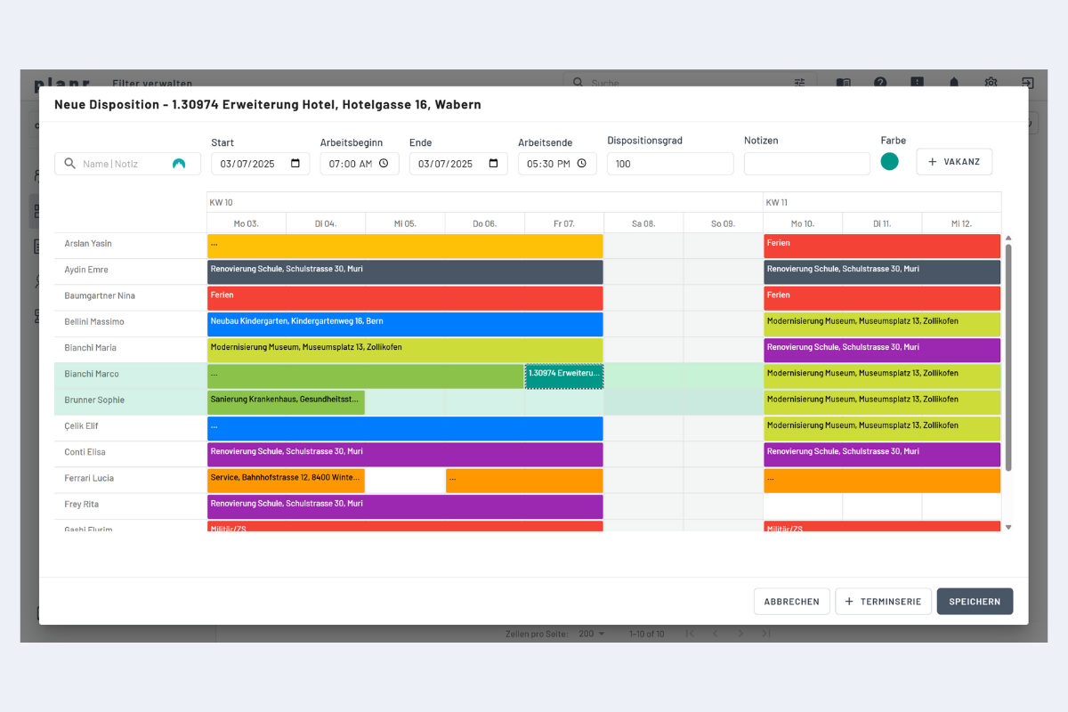 Window Add New Project